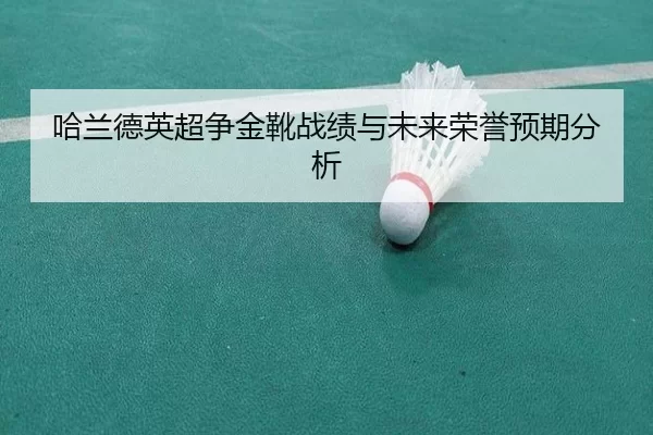 哈兰德英超争金靴战绩与未来荣誉预期分析